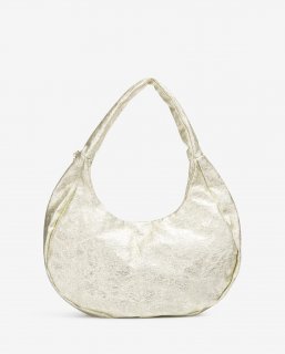 Unisa Mujer Bolso grande en tejido metalizado - Oro