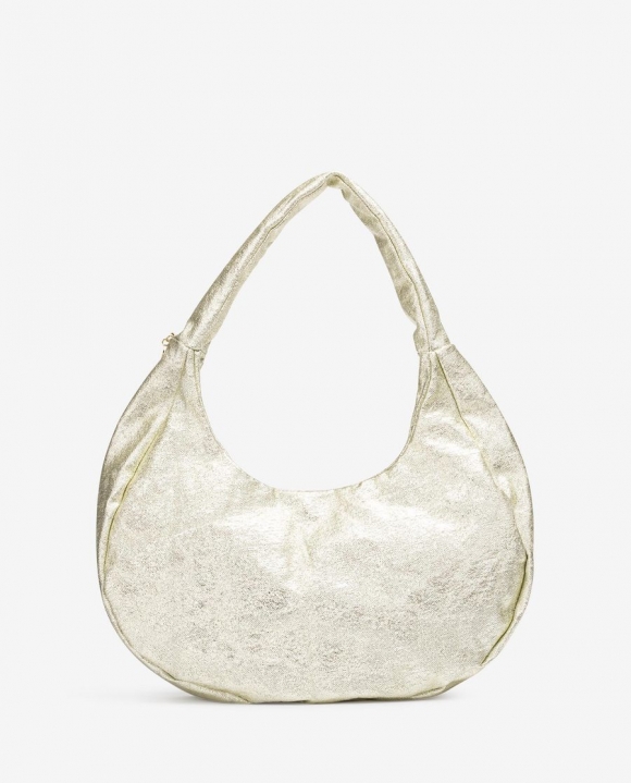 Unisa Mujer Bolso grande en tejido metalizado - Oro