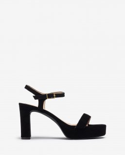 Unisa Mujer Sandalia con tacón y plataforma - Negro Unisa Mujer Sandalia con tacón y plataforma - Negro