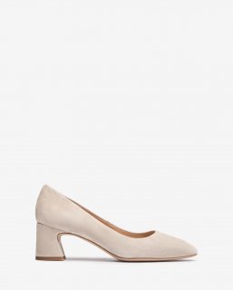 Unisa Mujer Salón de punta cuadrada - Beige