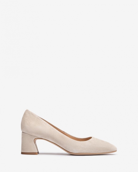 Unisa Mujer Salón de punta cuadrada - Beige
