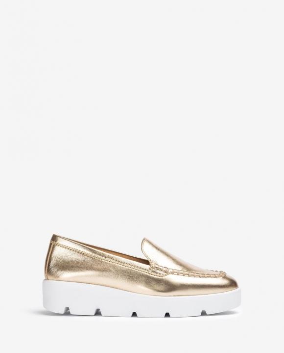 Unisa Mujer Mocasín con plataforma - Oro