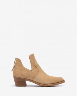 Unisa Mujer Botín cowboy cut-out - Beige