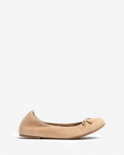 Unisa Mujer Bailarina de punta redonda - Beige