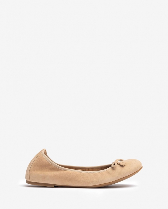Unisa Mujer Bailarina de punta redonda - Beige