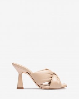 Unisa Mujer Sandalia con nudo ancho - Beige