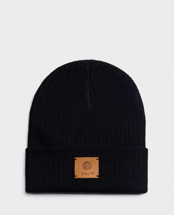 Unisa Mujer Gorro de punto reciclado - Negro