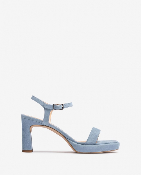 Unisa Mujer Sandalia de ante - Azul