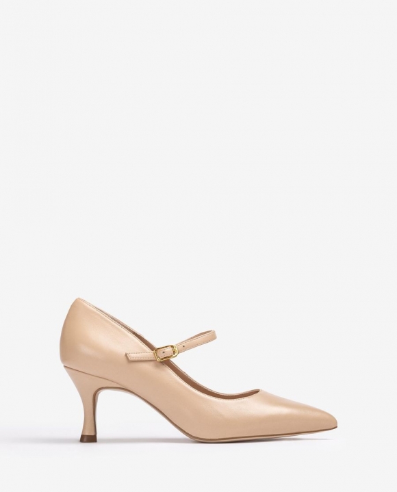 Unisa Mujer Mercedita de tacón fino - Beige Unisa Mujer Mercedita de tacón fino - Beige