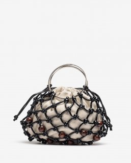 Unisa Mujer Bolso pequeño con nudos - Negro