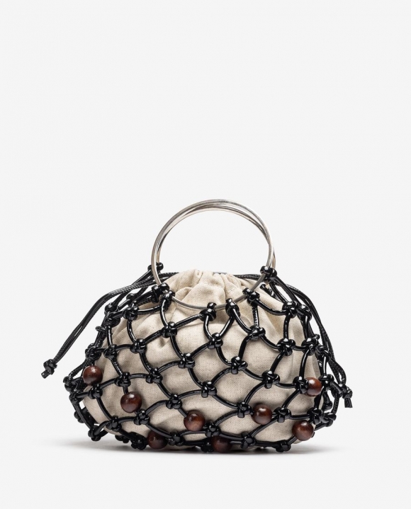 Unisa Mujer Bolso pequeño con nudos - Negro