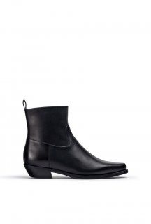 Unisa Mujer Botín plano cowboy - Negro