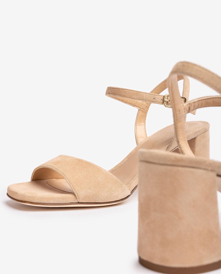 Unisa Mujer Sandalia de ante - Beige