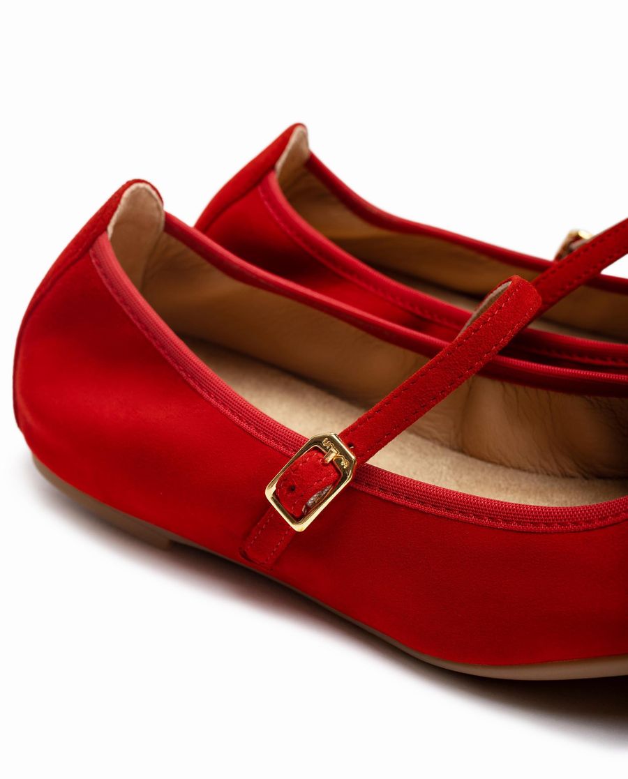 Unisa Mujer Bailarina con correa - Rojo