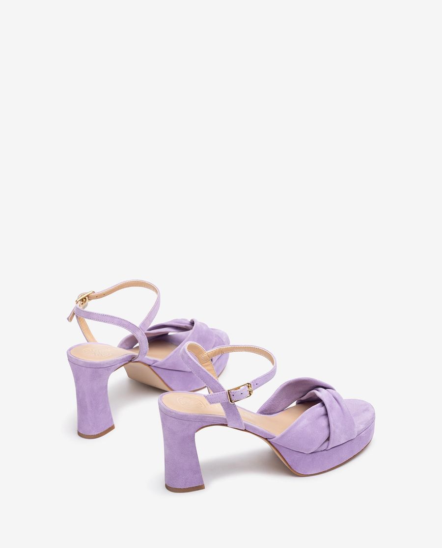 Unisa Mujer Sandalia con tiras anchas cruzadas - Lila
