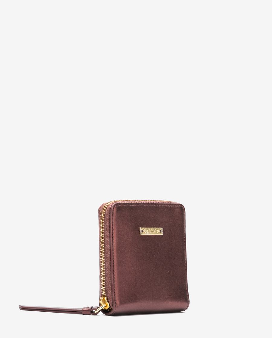Unisa Mujer Cartera piel con cremallera - Rojo
