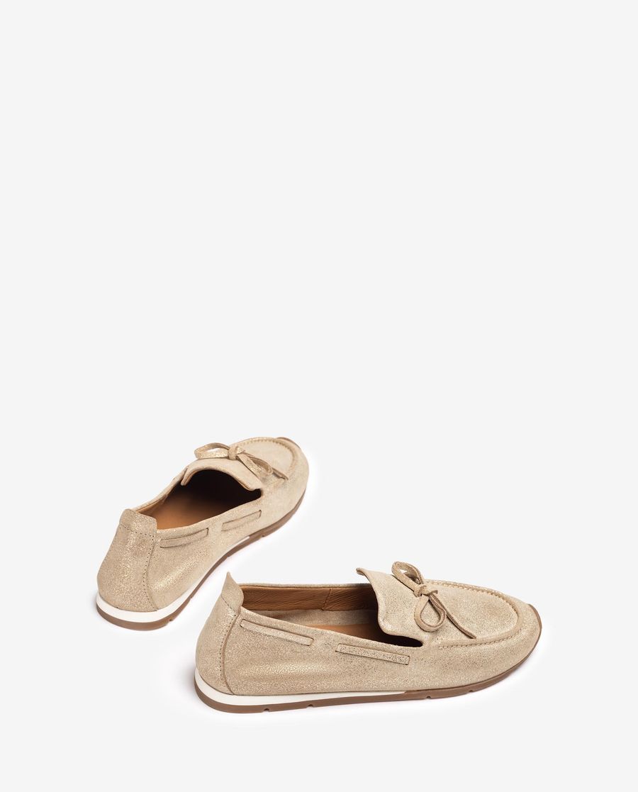 Unisa Mujer Mocasín estilo náutico - Oro