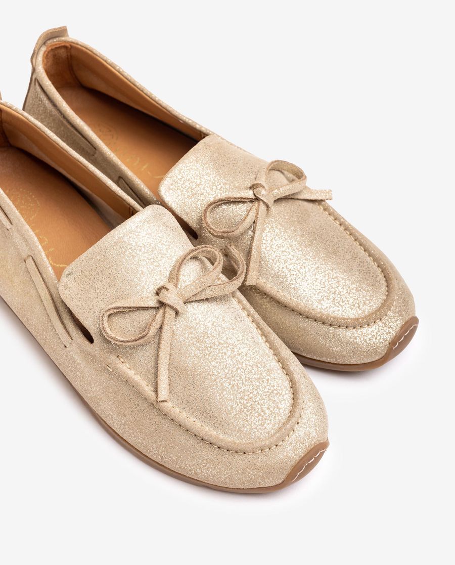 Unisa Mujer Mocasín estilo náutico - Oro