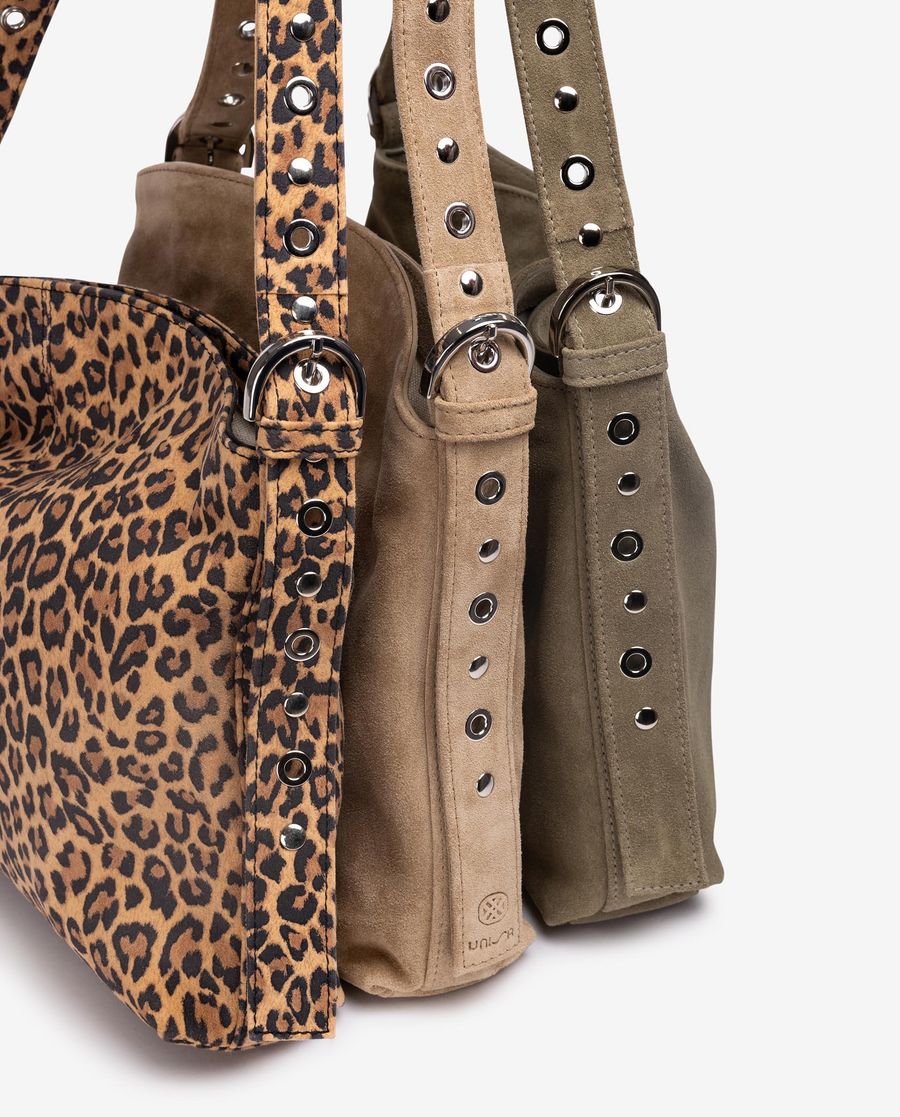 Unisa Mujer Bolso mediano con tachuelas - Marrón