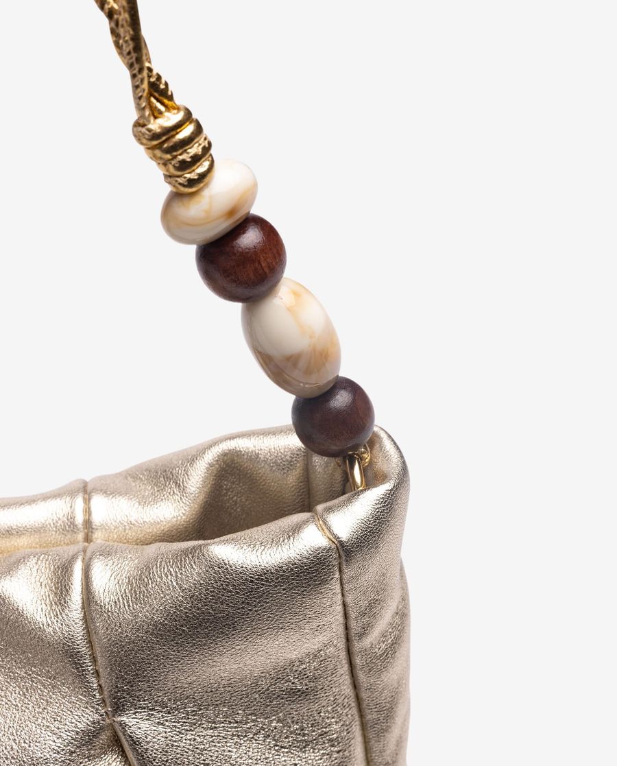 Unisa Mujer Bolso de mano con adorno en asas - Oro