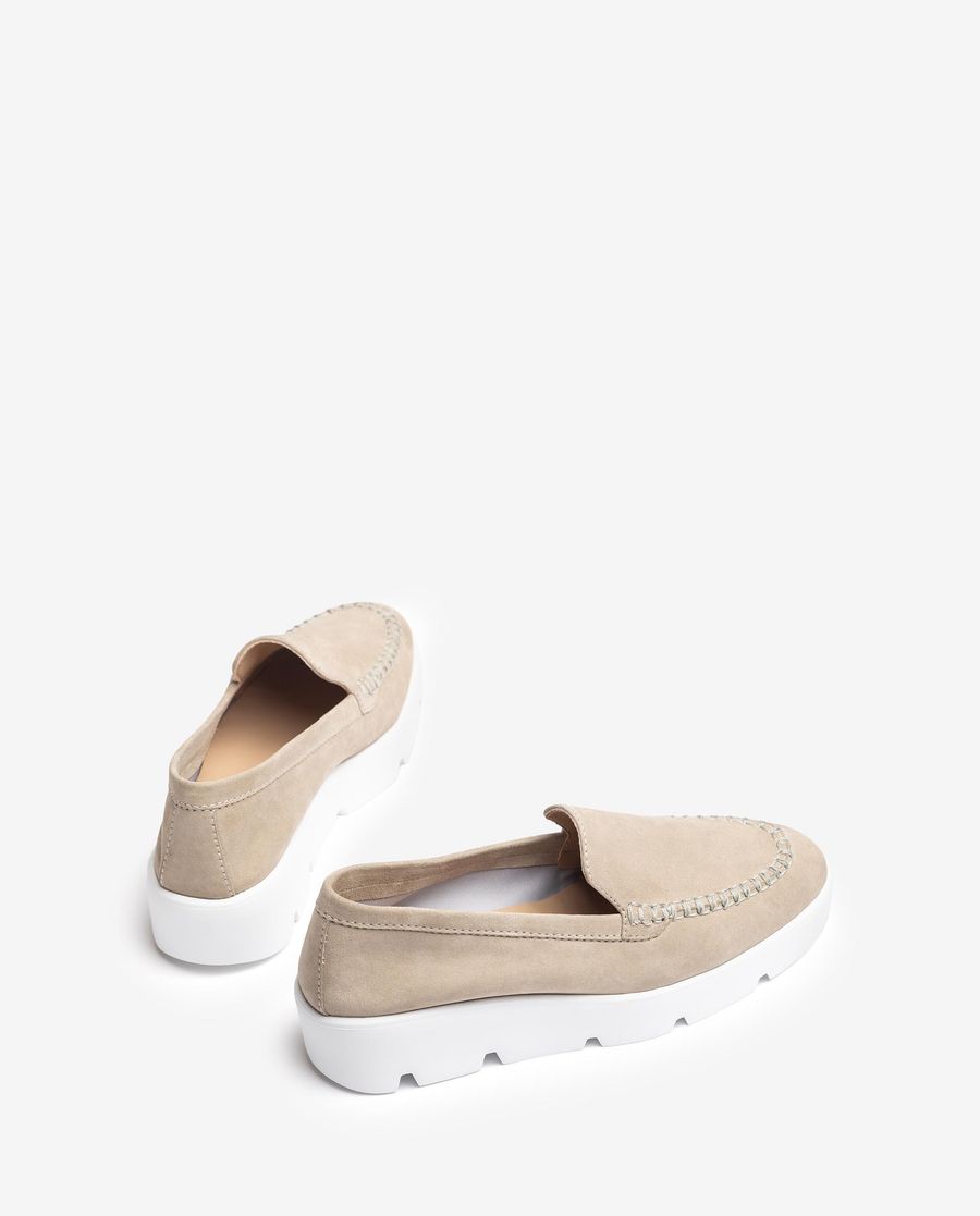 Unisa Mujer Mocasín con plataforma - Beige