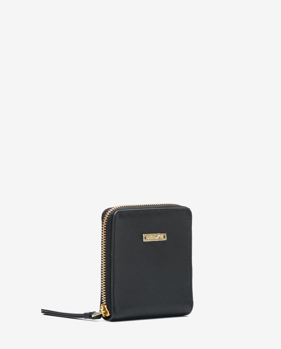 Unisa Mujer Cartera piel con cremallera - Negro
