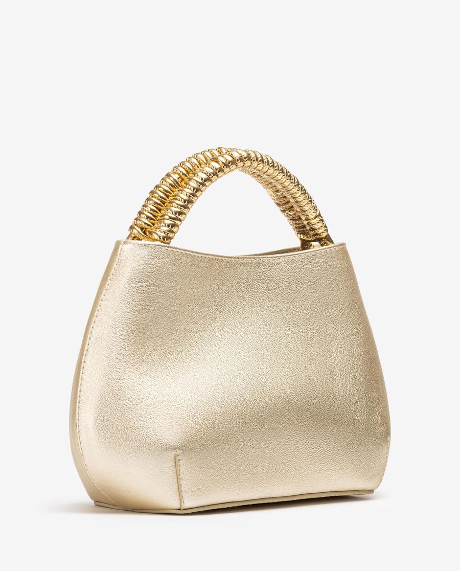 Unisa Mujer Bolso de mano con asa en espiral - Oro