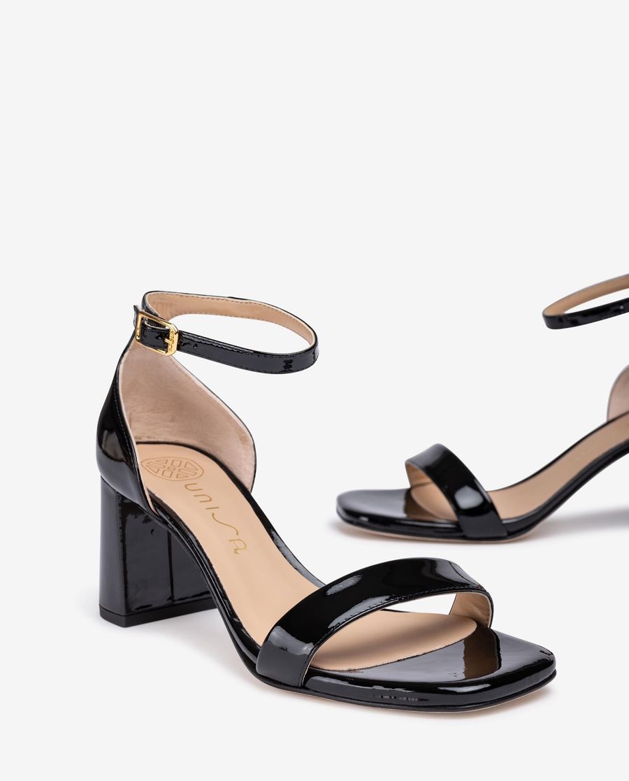 Unisa Mujer Sandalia de planta cuadrada - Negro