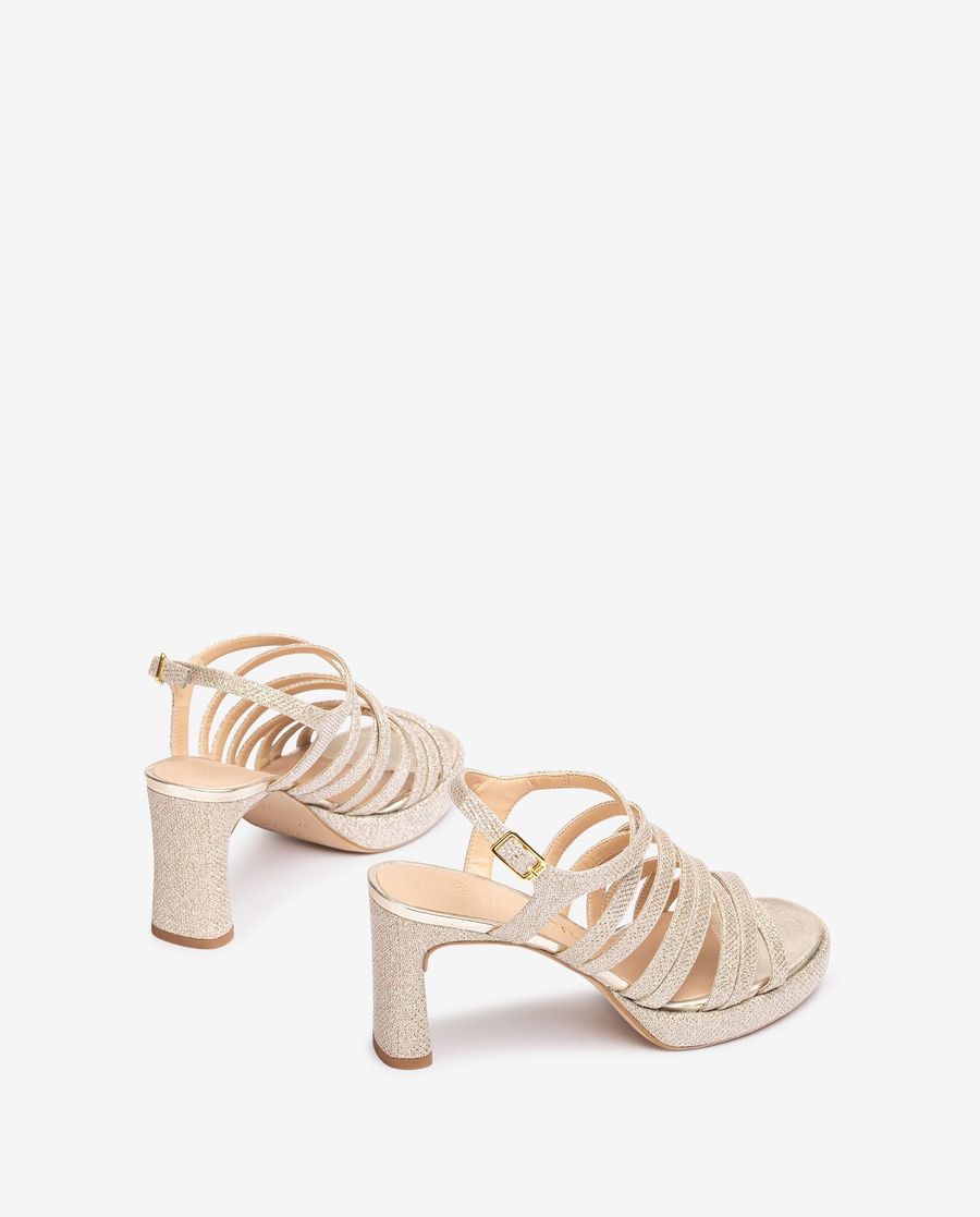 Unisa Mujer Sandalia multi-tiras - Oro