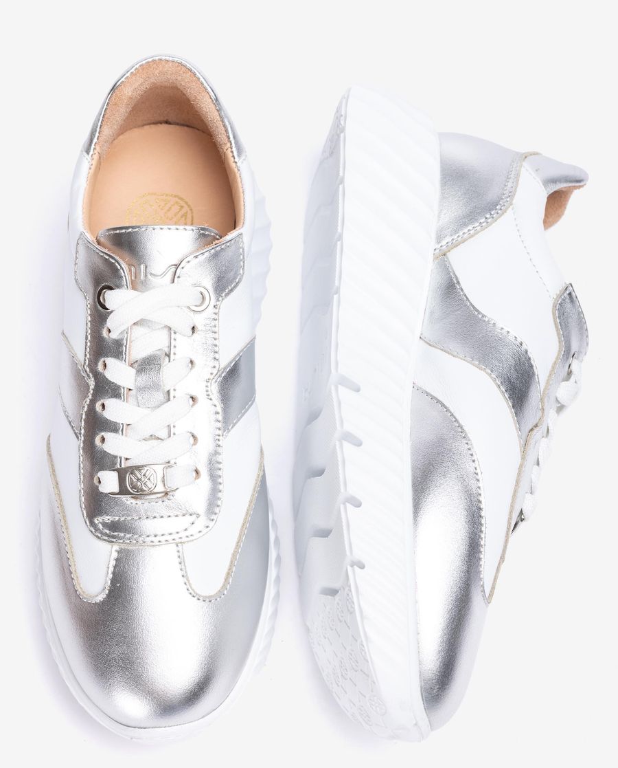 Unisa Mujer Deportivo SuperLight - Plata / Blanco