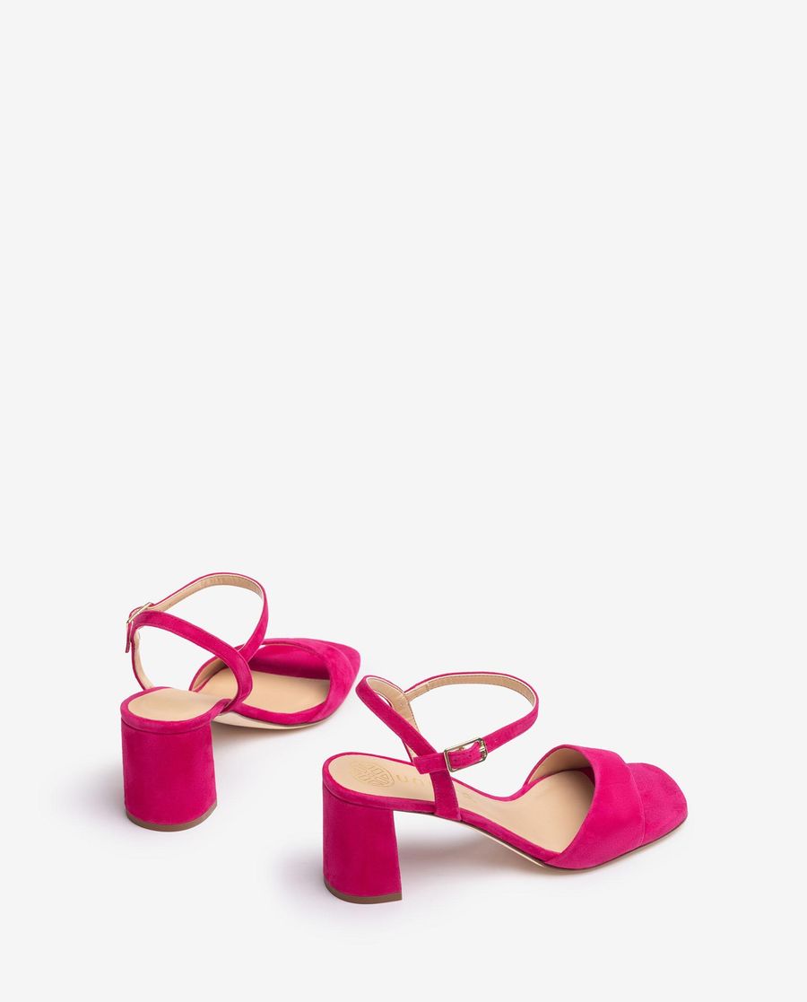 Unisa Mujer Sandalia de ante - Rosa