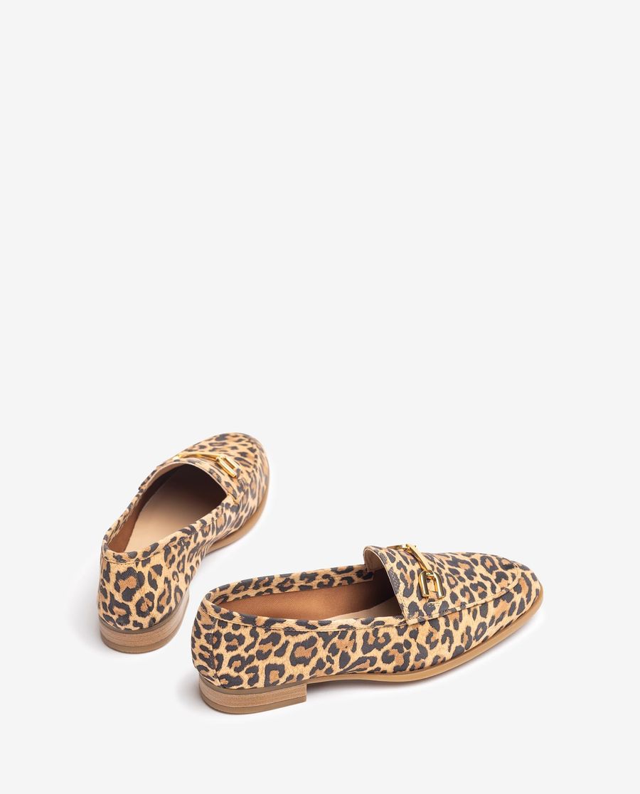 Unisa Mujer Mocasín con adorno - Marrón