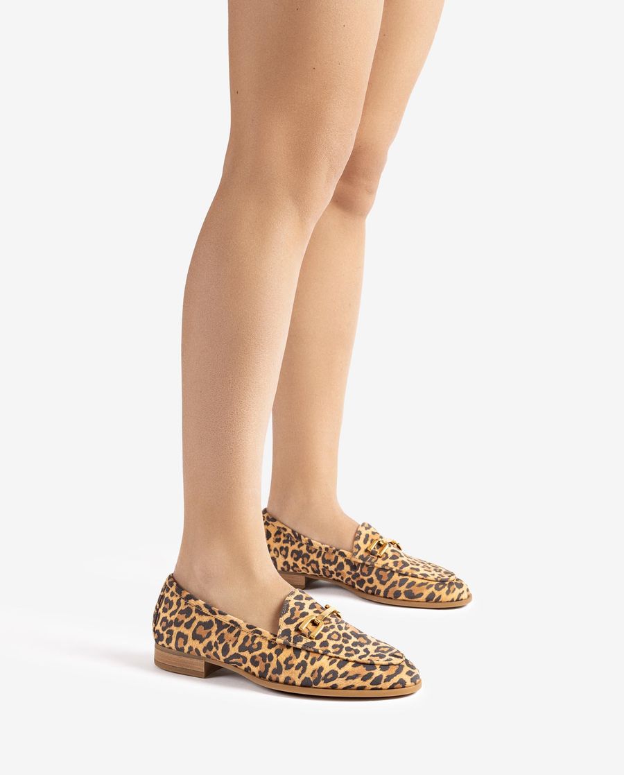 Unisa Mujer Mocasín con adorno - Marrón