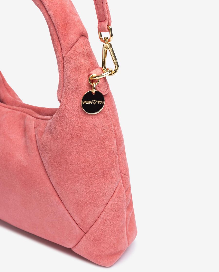 Unisa Mujer Bolso de mano fabricado en ante - Rosa