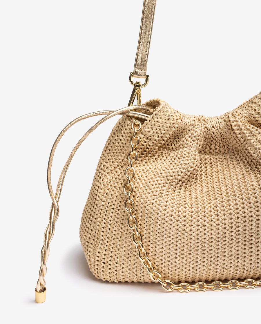 Unisa Mujer Bolso mediano fruncido - Marrón