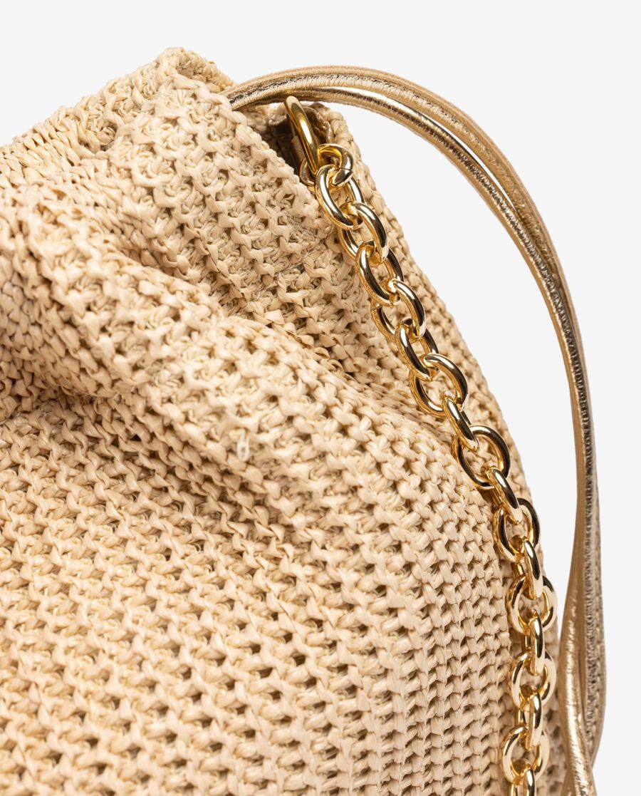 Unisa Mujer Bolso mediano fruncido - Marrón