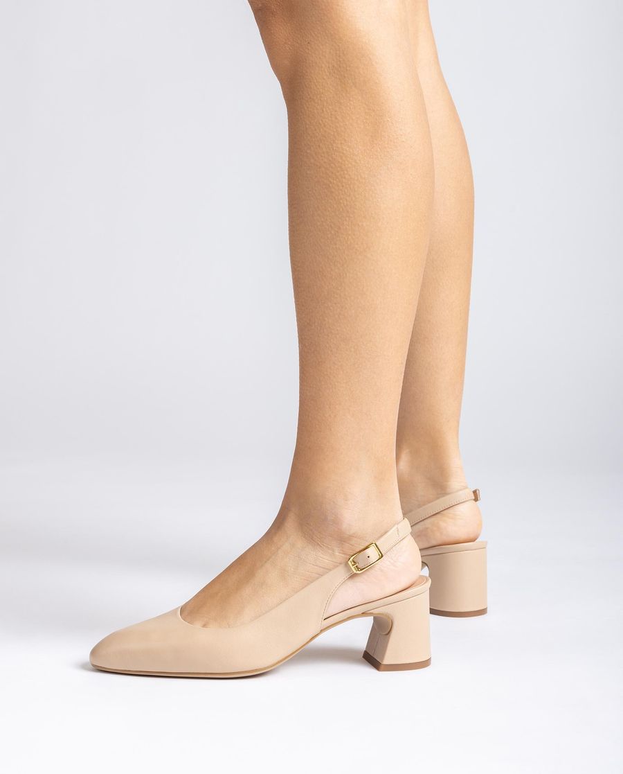 Unisa Mujer Destalonado de punta redonda - Beige