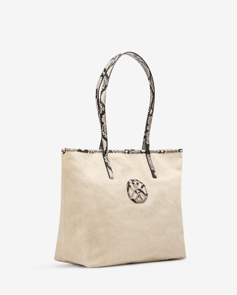 Unisa Mujer Bolso shopper en Ecolino - Blanco