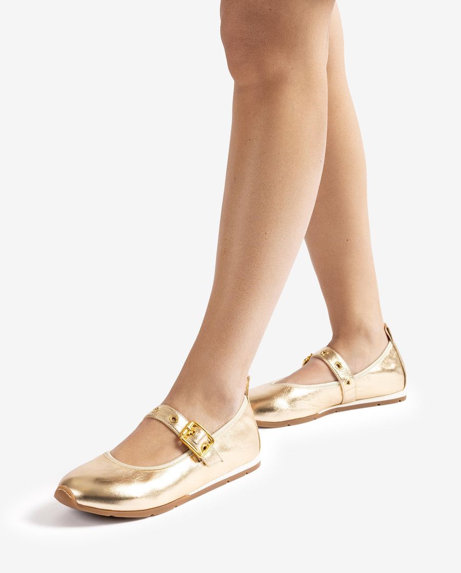 Unisa Mujer Bailarina con correa - Oro