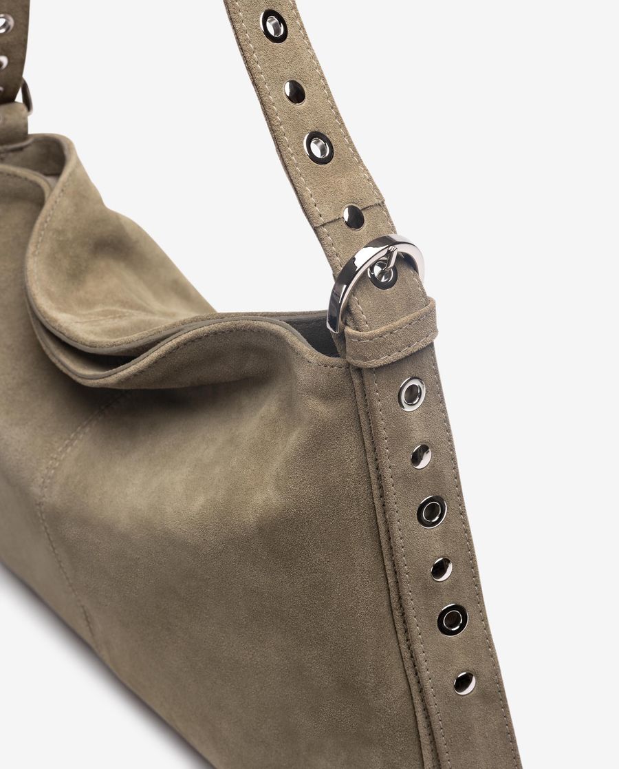 Unisa Mujer Bolso mediano con tachuelas - Verde