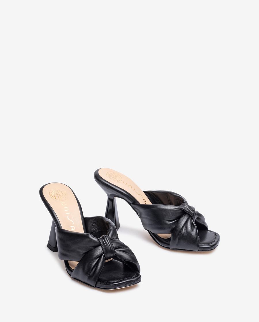 Unisa Mujer Sandalia con nudo ancho - Negro