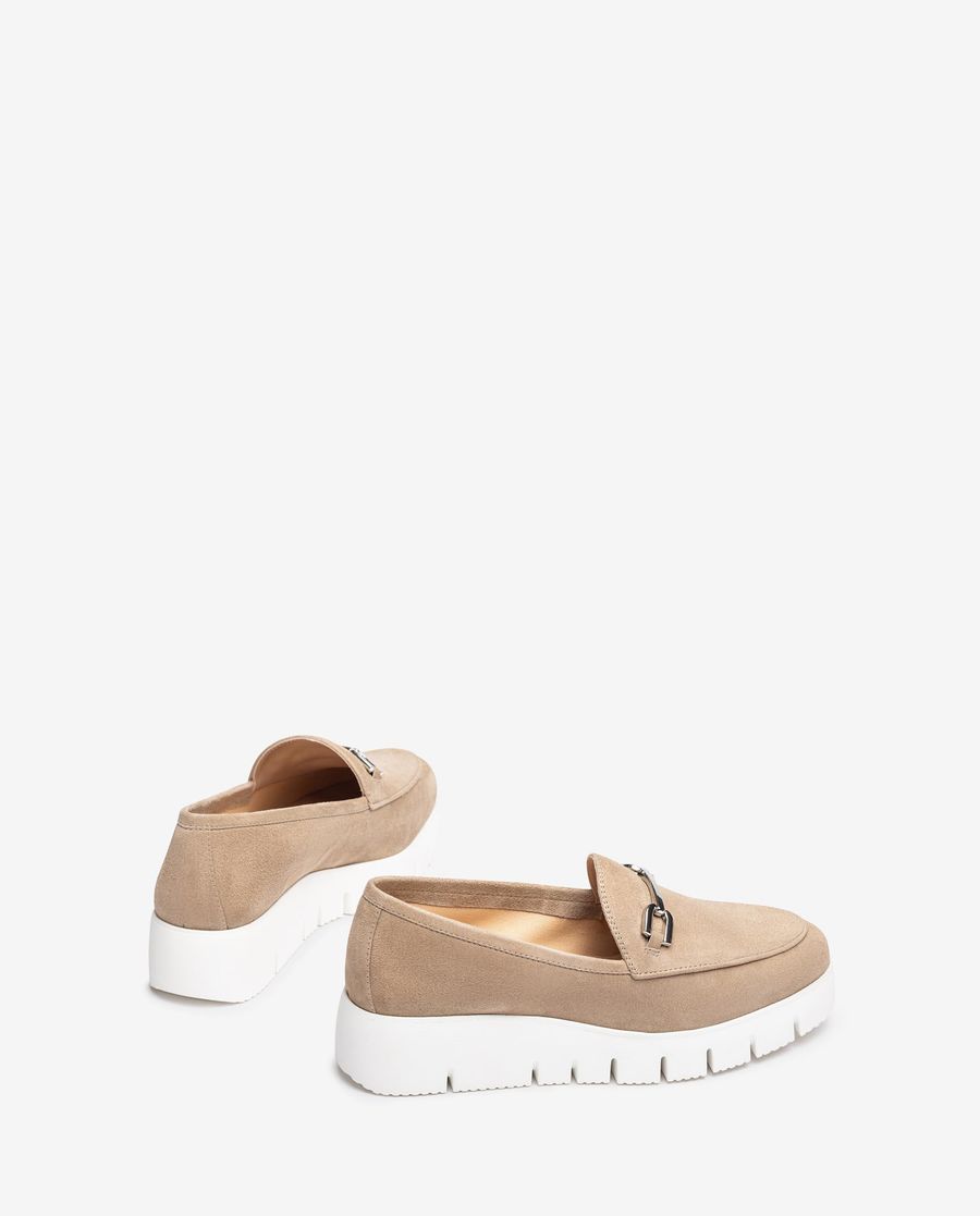 Unisa Mujer Mocasín con plataforma - Marrón