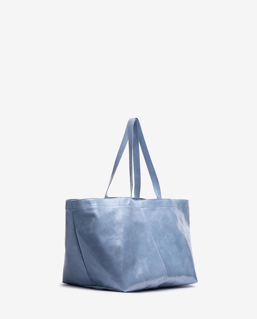 Unisa Mujer Maxi bolso en charol - Azul