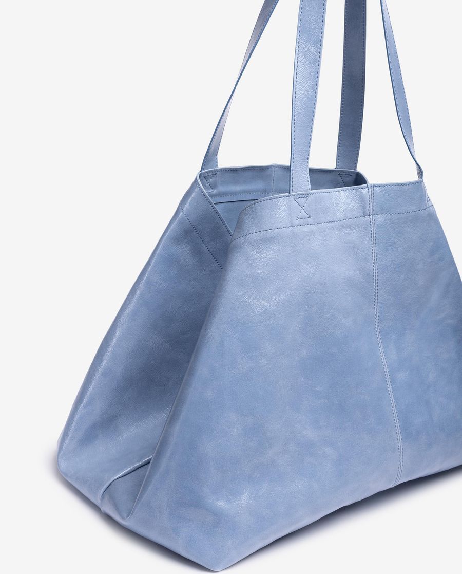Unisa Mujer Maxi bolso en charol - Azul