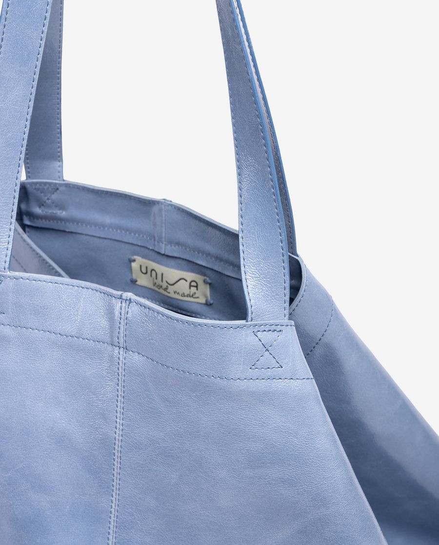 Unisa Mujer Maxi bolso en charol - Azul