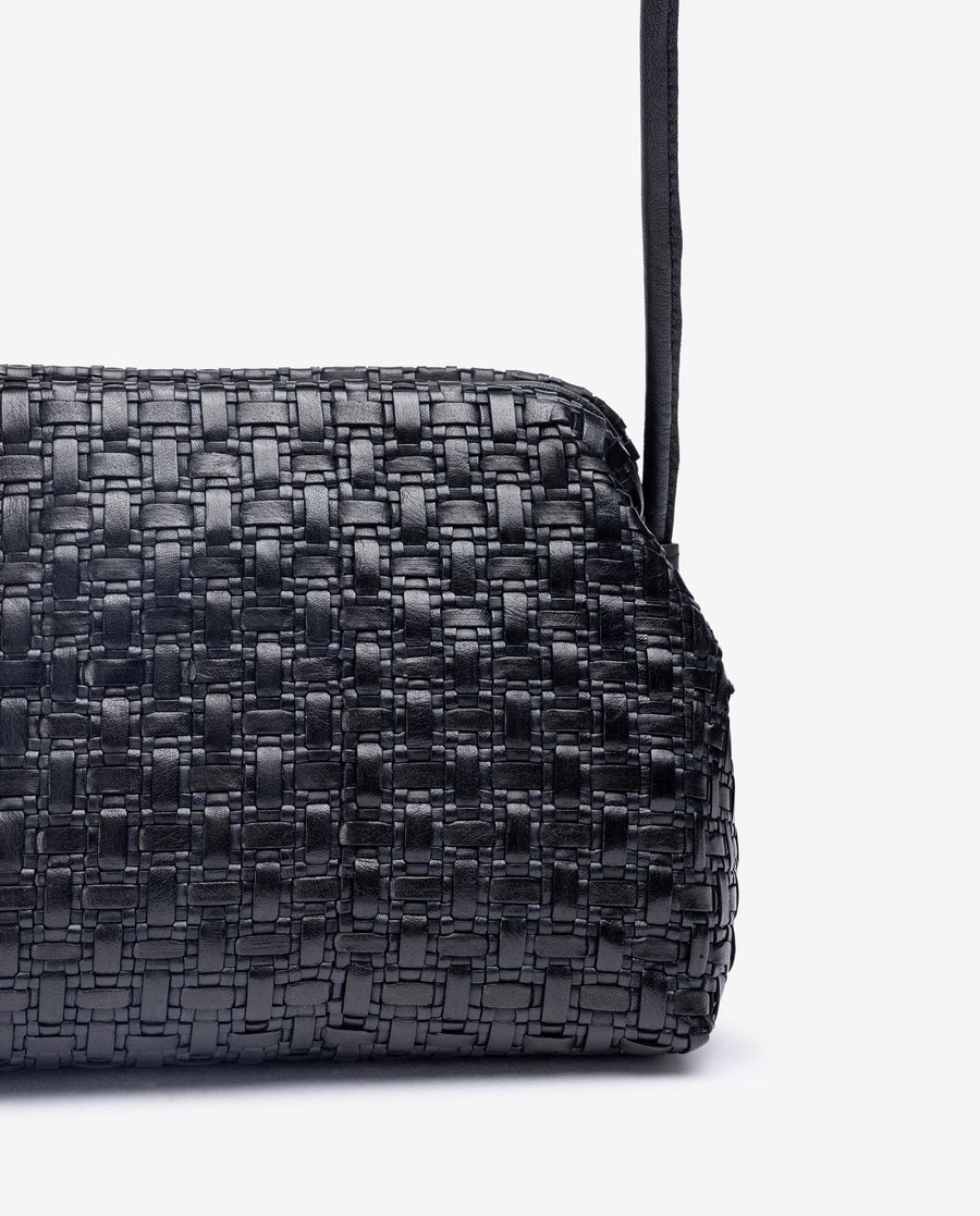 Unisa Mujer Bolso pequeño trenzado - Negro