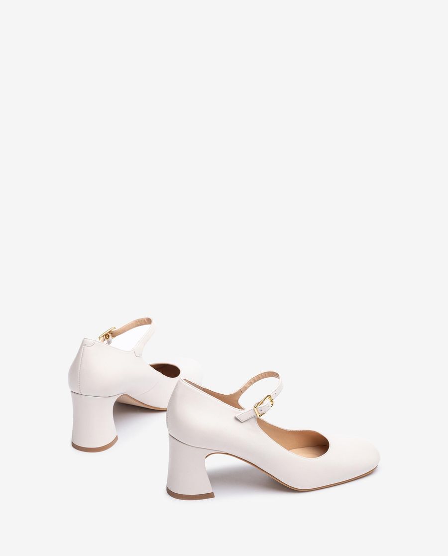 Unisa Mujer Merceditas de punta cuadrada - Blanco