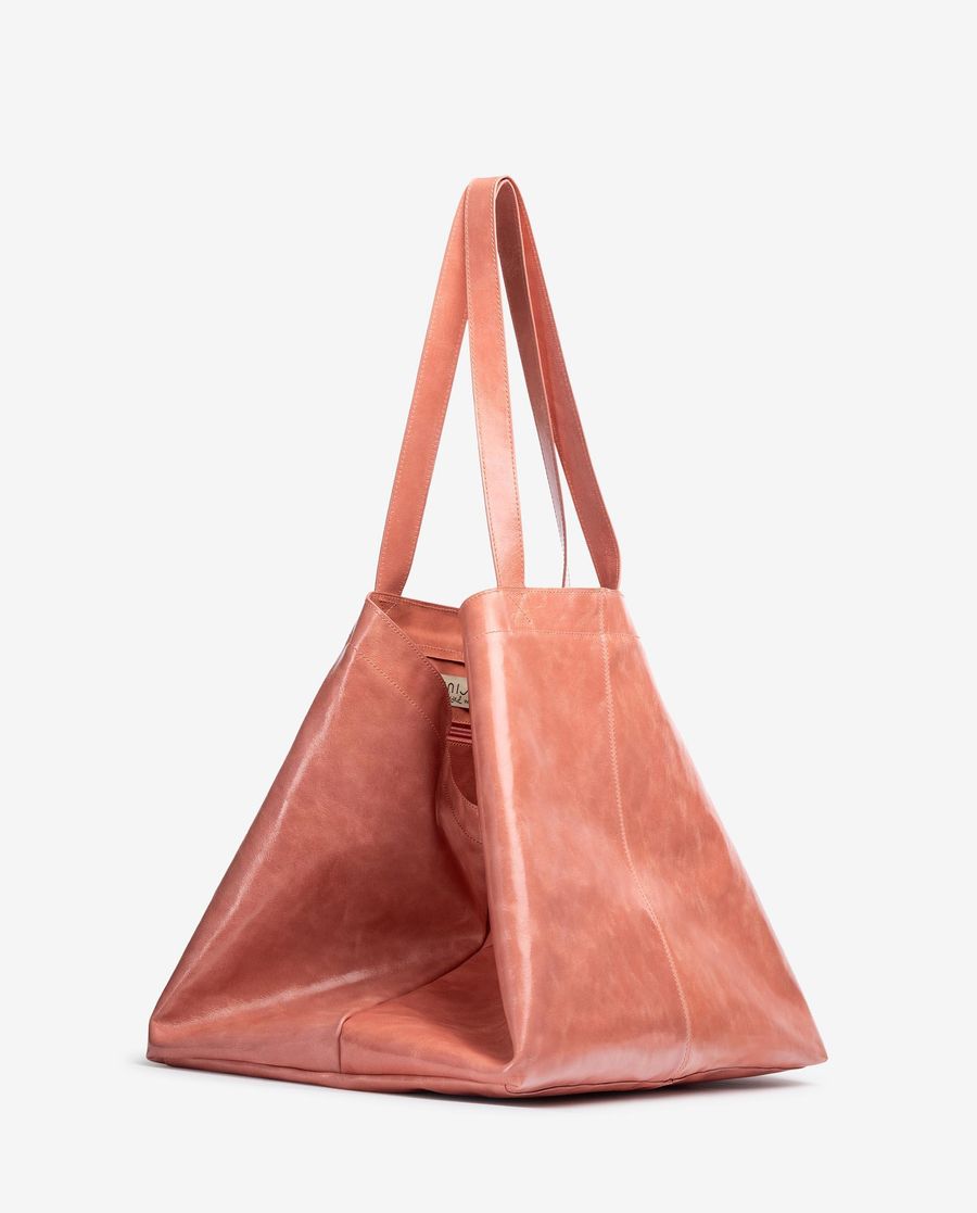 Unisa Mujer Maxi bolso en charol - Rosa