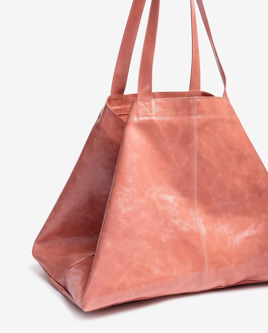 Unisa Mujer Maxi bolso en charol - Rosa