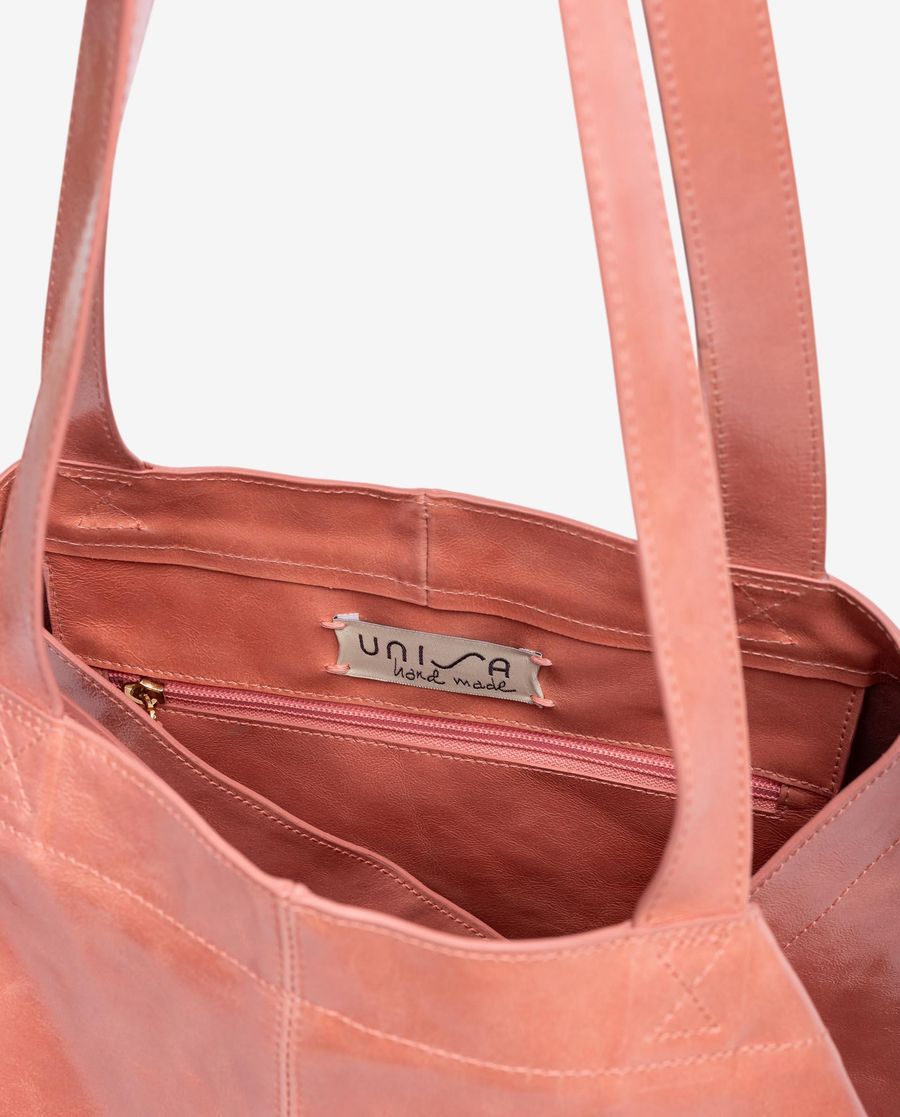 Unisa Mujer Maxi bolso en charol - Rosa